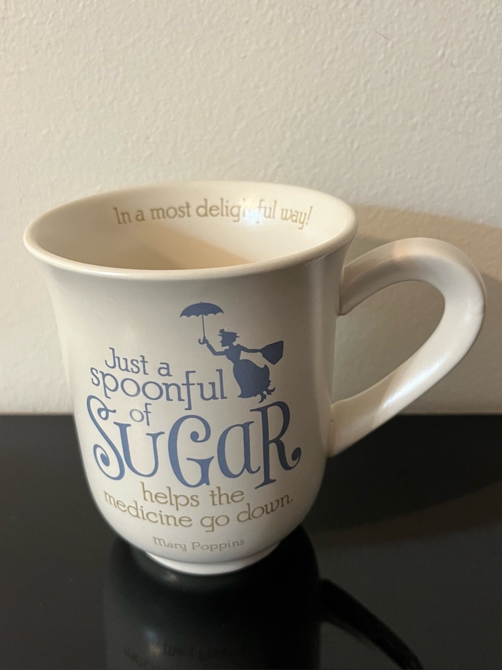 Hallmark Exclusive Disney Mary Poppins Spoonful of Sugar Coffee Mug